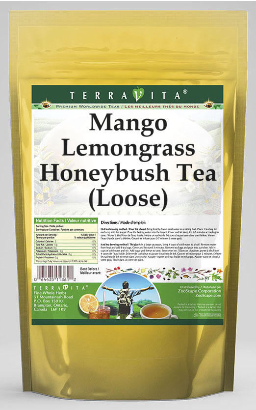 Mango Lemongrass Honeybush Tea (Loose)