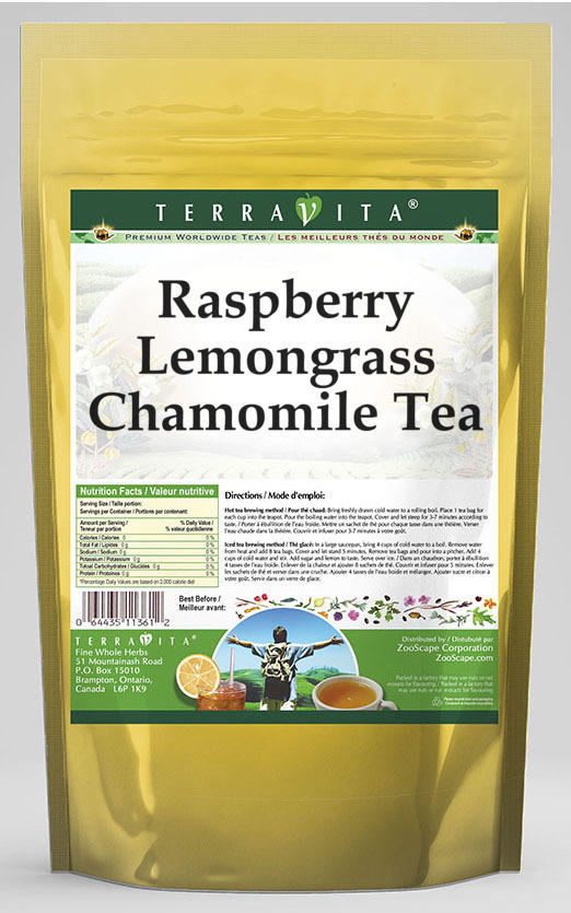 Raspberry Lemongrass Chamomile Tea