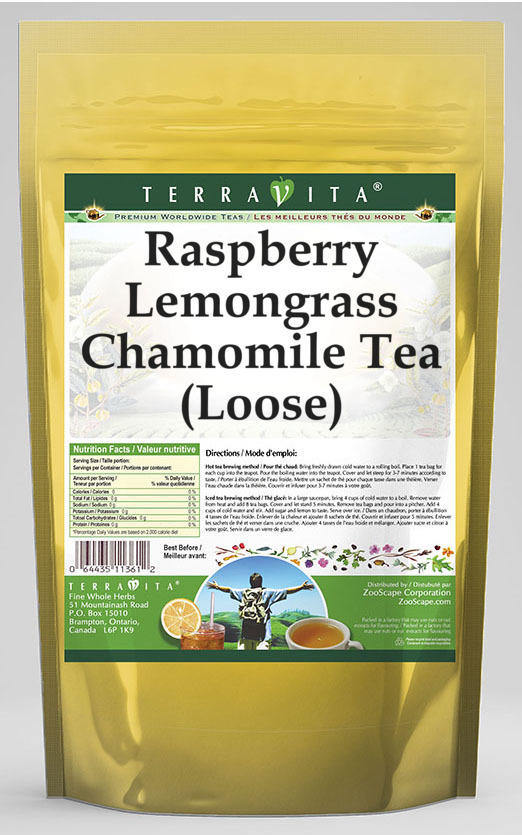 Raspberry Lemongrass Chamomile Tea (Loose)