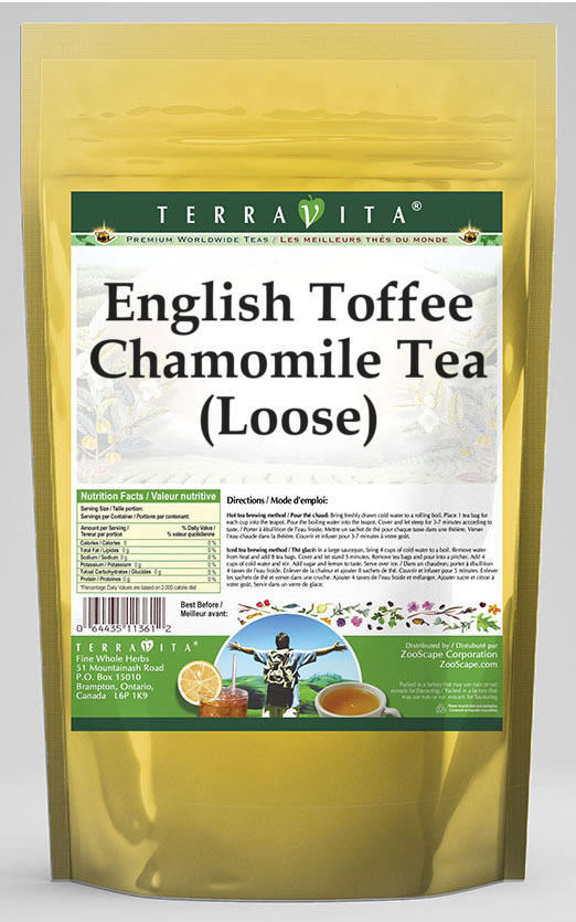 English Toffee Chamomile Tea (Loose)