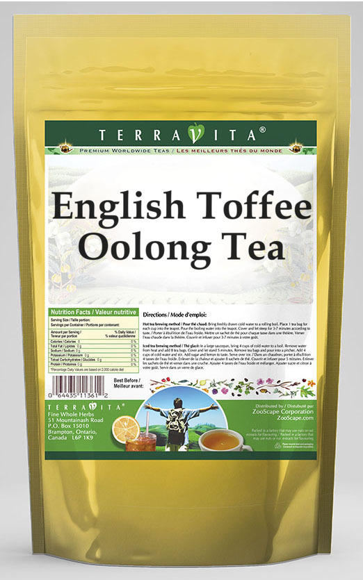 English Toffee Oolong Tea
