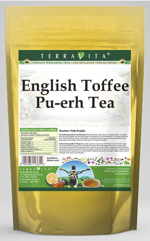 English Toffee Pu-erh Tea