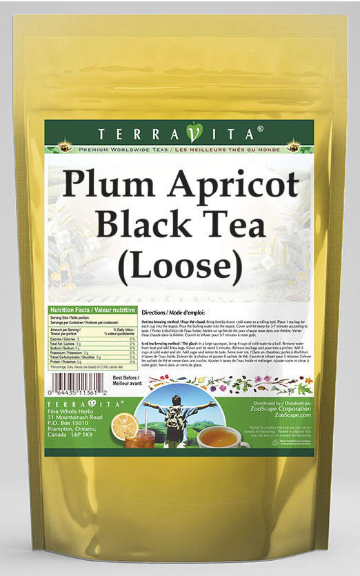Plum Apricot Black Tea (Loose)