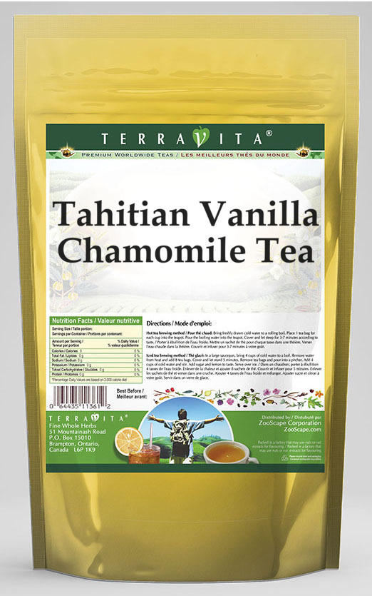 Tahitian Vanilla Chamomile Tea