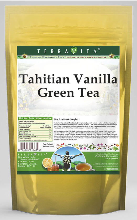 Tahitian Vanilla Green Tea