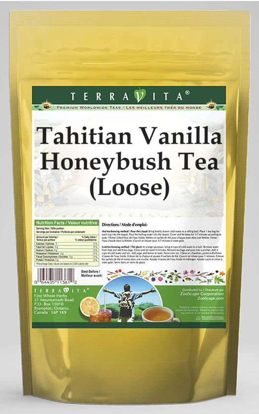 Tahitian Vanilla Honeybush Tea (Loose)