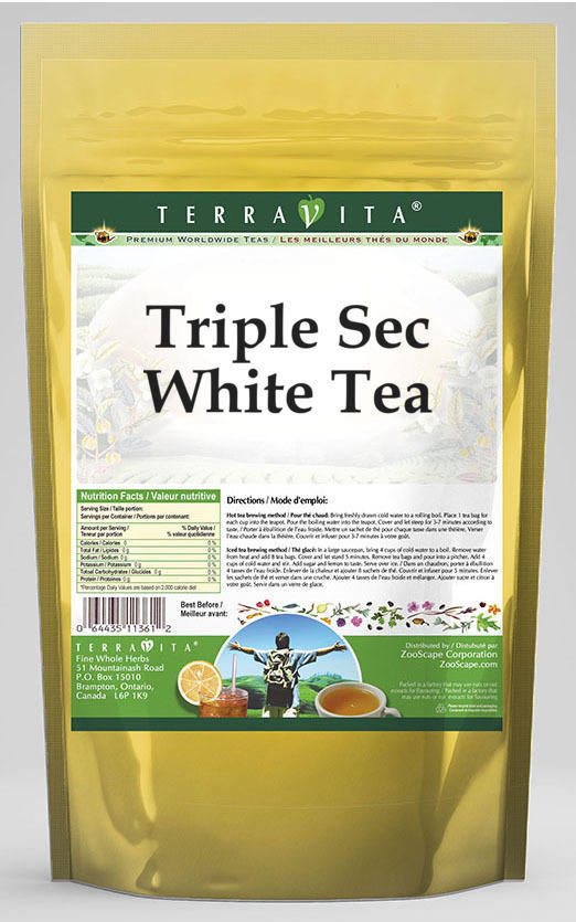 Triple Sec White Tea