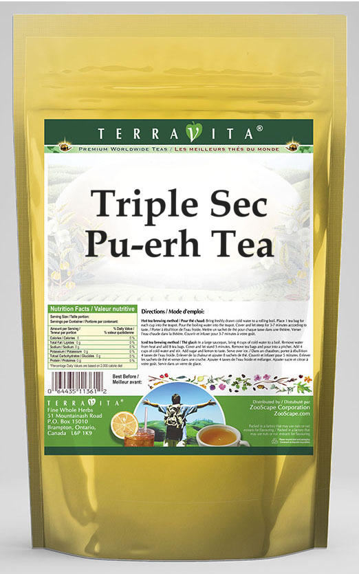 Triple Sec Pu-erh Tea
