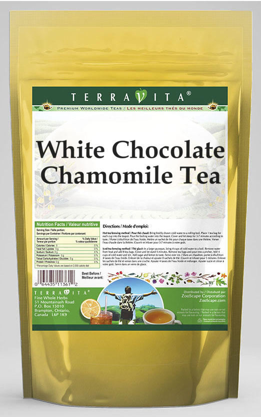 White Chocolate Chamomile Tea