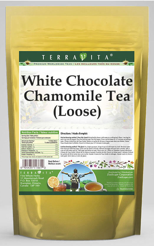 White Chocolate Chamomile Tea (Loose)