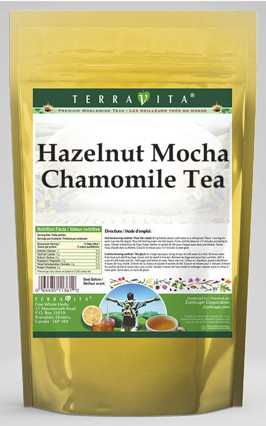 Hazelnut Mocha Chamomile Tea
