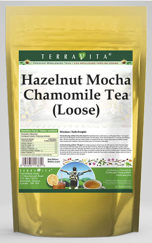 Hazelnut Mocha Chamomile Tea (Loose)