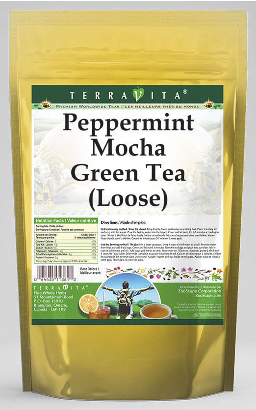 Peppermint Mocha Green Tea (Loose)