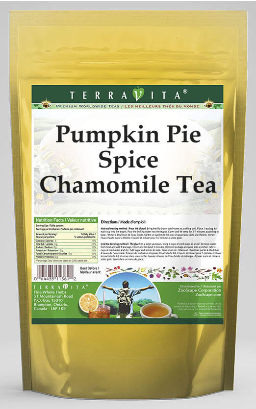 Pumpkin Pie Spice Chamomile Tea