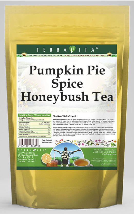 Pumpkin Pie Spice Honeybush Tea