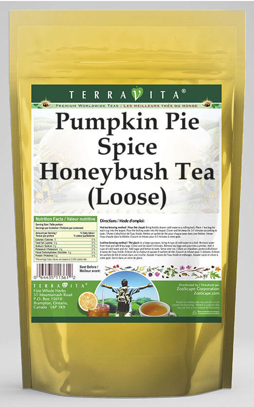 Pumpkin Pie Spice Honeybush Tea (Loose)