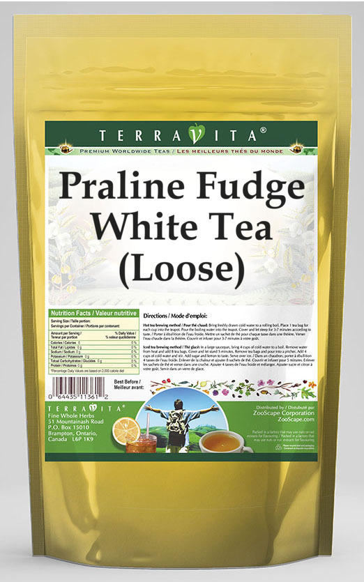 Praline Fudge White Tea (Loose)