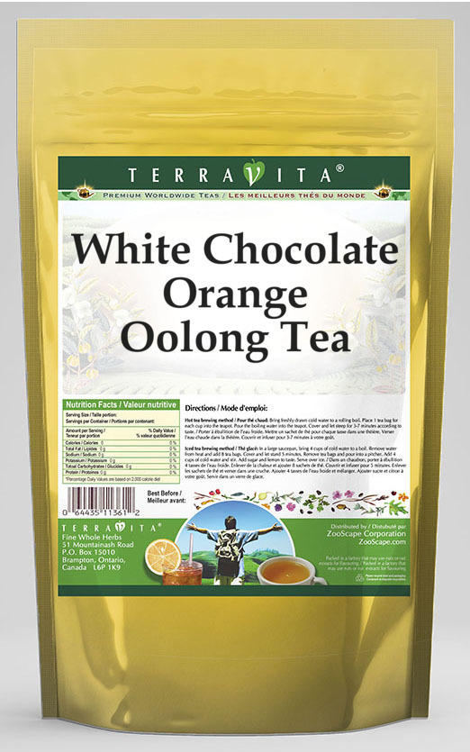 White Chocolate Orange Oolong Tea
