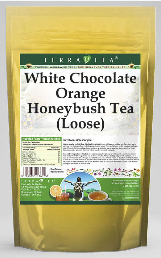 White Chocolate Orange Honeybush Tea (Loose)