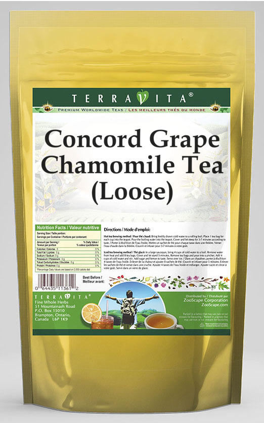 Concord Grape Chamomile Tea (Loose)