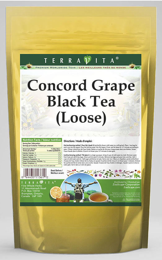 Concord Grape Black Tea (Loose)