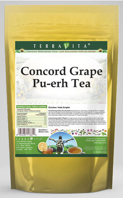 Concord Grape Pu-erh Tea
