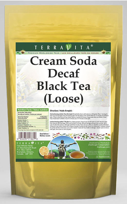 Cream Soda Decaf Black Tea (Loose)