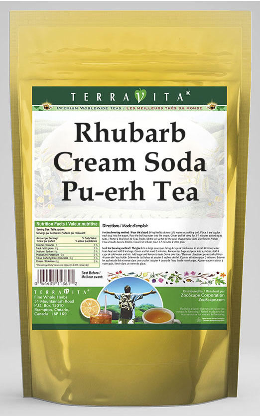 Rhubarb Cream Soda Pu-erh Tea