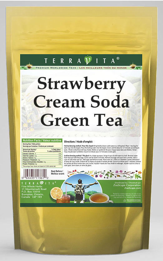 Strawberry Cream Soda Green Tea