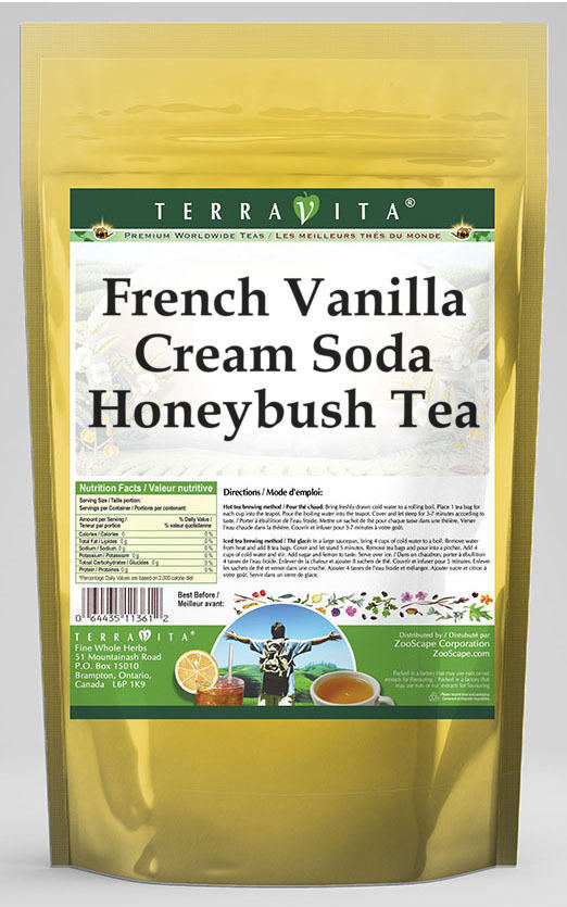 French Vanilla Cream Soda Honeybush Tea