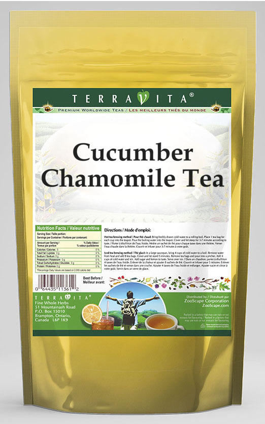 Cucumber Chamomile Tea