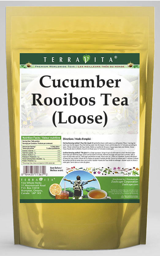 Cucumber Rooibos Tea (Loose)