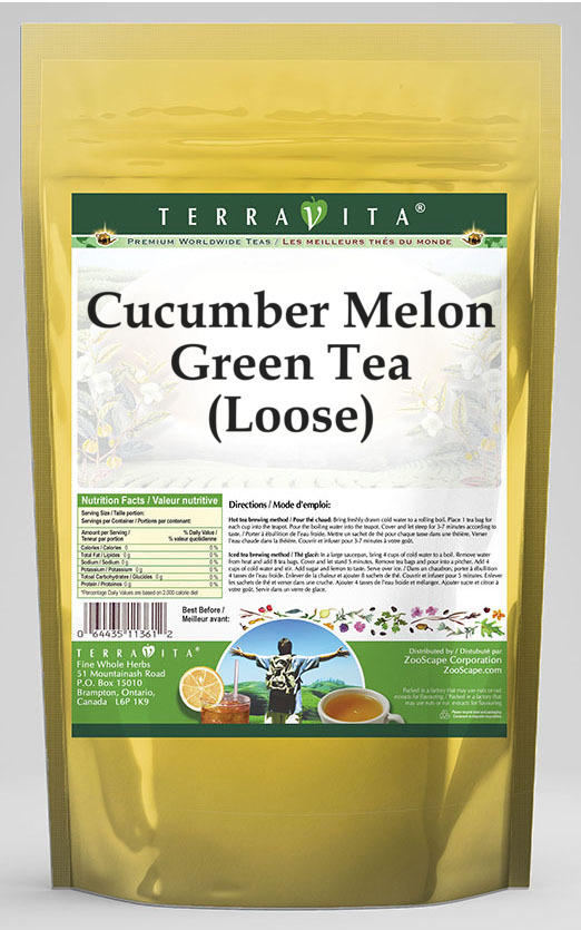 Cucumber Melon Green Tea (Loose)