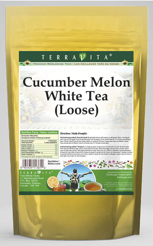 Cucumber Melon White Tea (Loose)