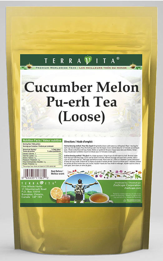 Cucumber Melon Pu-erh Tea (Loose)