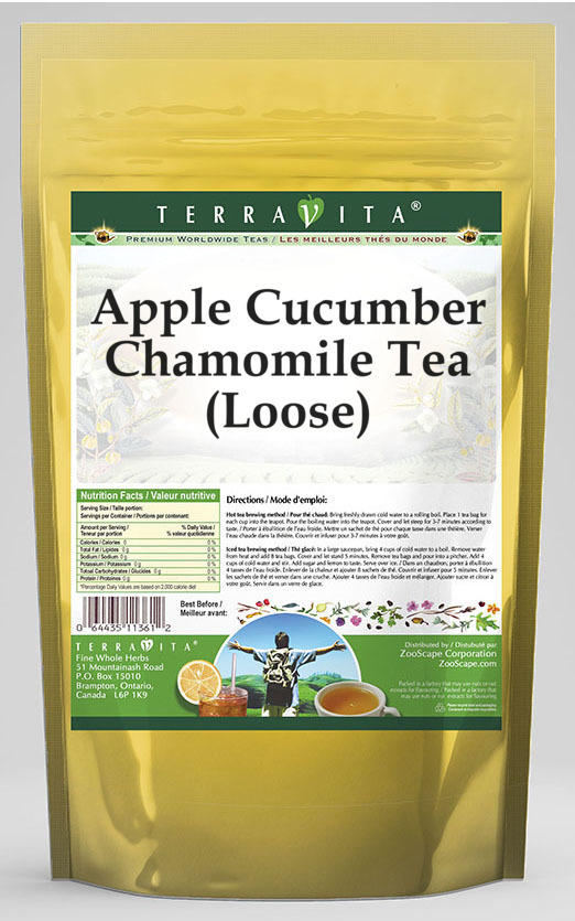 Apple Cucumber Chamomile Tea (Loose)