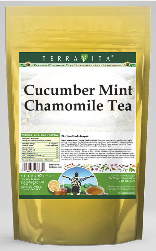 Cucumber Mint Chamomile Tea