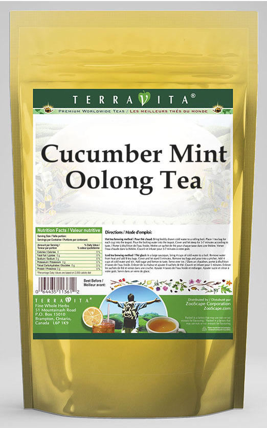 Cucumber Mint Oolong Tea