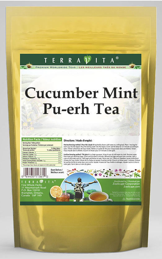 Cucumber Mint Pu-erh Tea