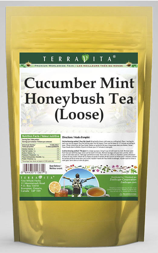 Cucumber Mint Honeybush Tea (Loose)
