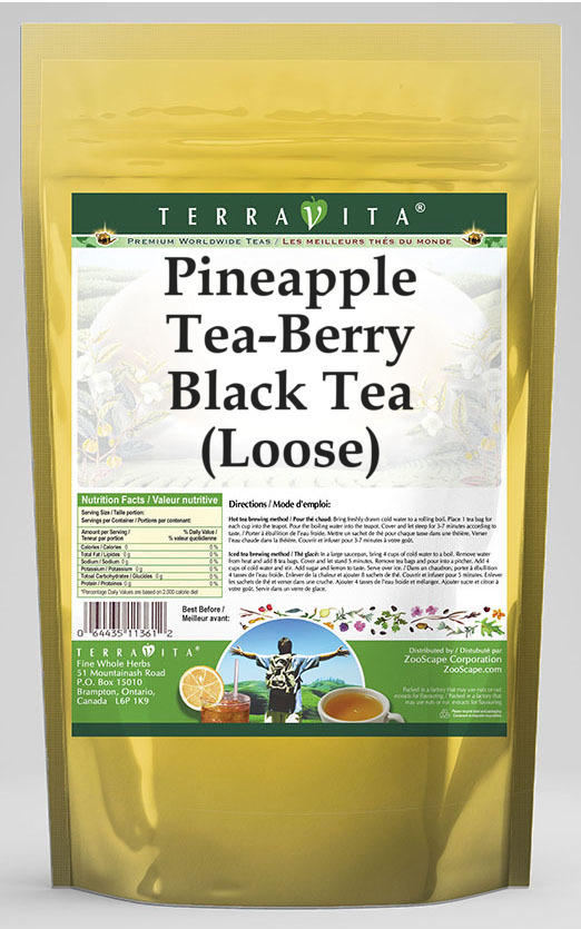 Pineapple Tea-Berry Black Tea (Loose)