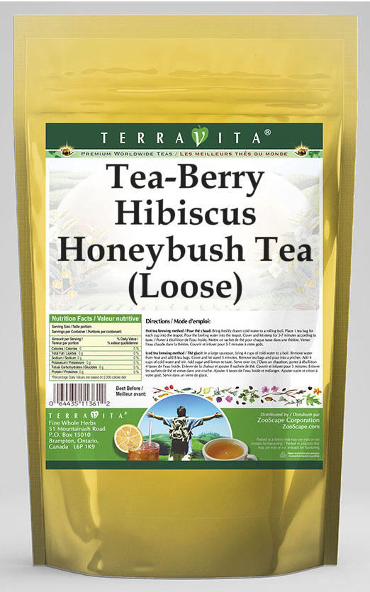 Tea-Berry Hibiscus Honeybush Tea (Loose)