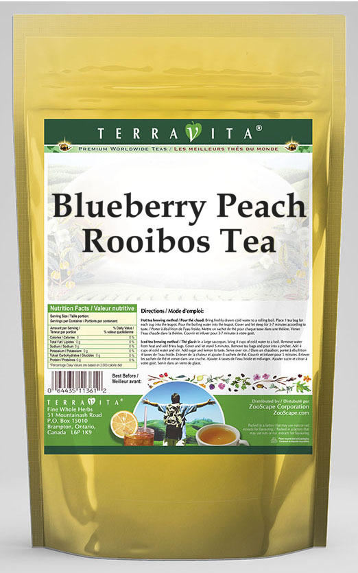 Blueberry Peach Rooibos Tea