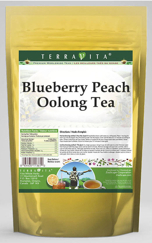 Blueberry Peach Oolong Tea