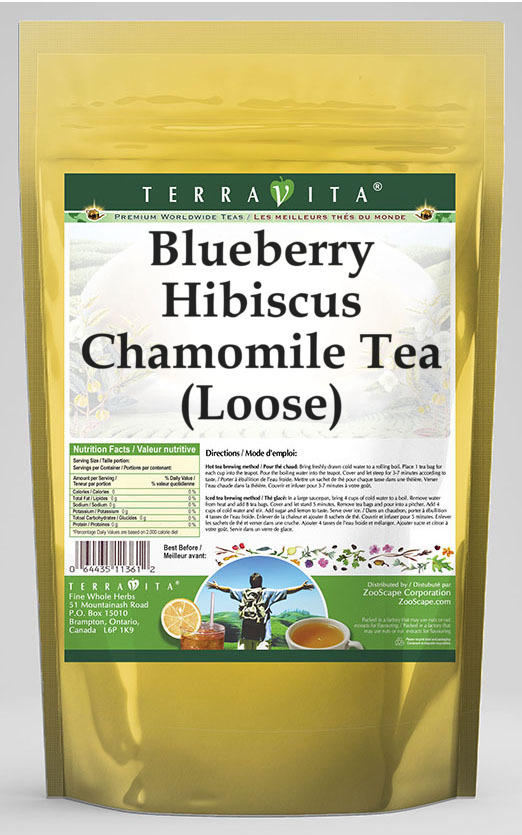 Blueberry Hibiscus Chamomile Tea (Loose)