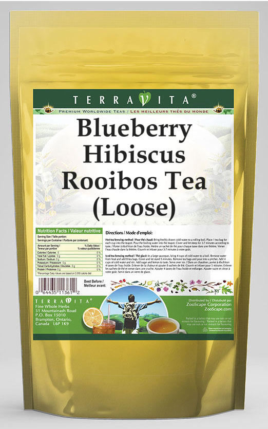 Blueberry Hibiscus Rooibos Tea (Loose)