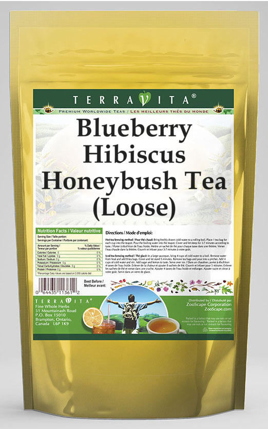 Blueberry Hibiscus Honeybush Tea (Loose)