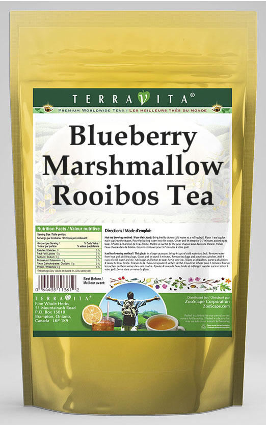 Blueberry Marshmallow Rooibos Tea