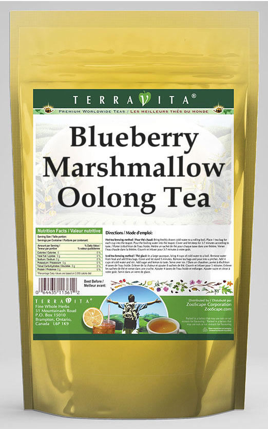 Blueberry Marshmallow Oolong Tea