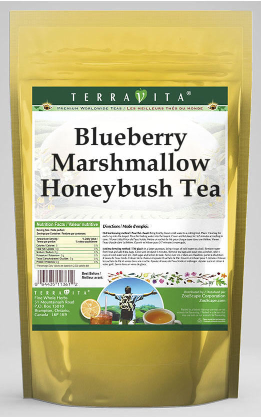 Blueberry Marshmallow Honeybush Tea